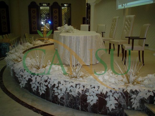 Bridal table / Candle holders, Gelin_Dugun_Masasi_015