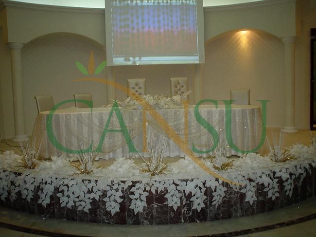 Bridal table / Candle holders, Gelin_Dugun_Masasi_016