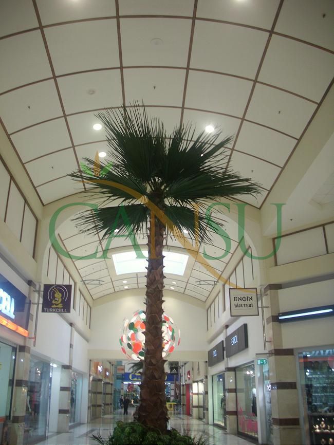 Interior palm tree applications, Ic_Mekan_Palmiye_001