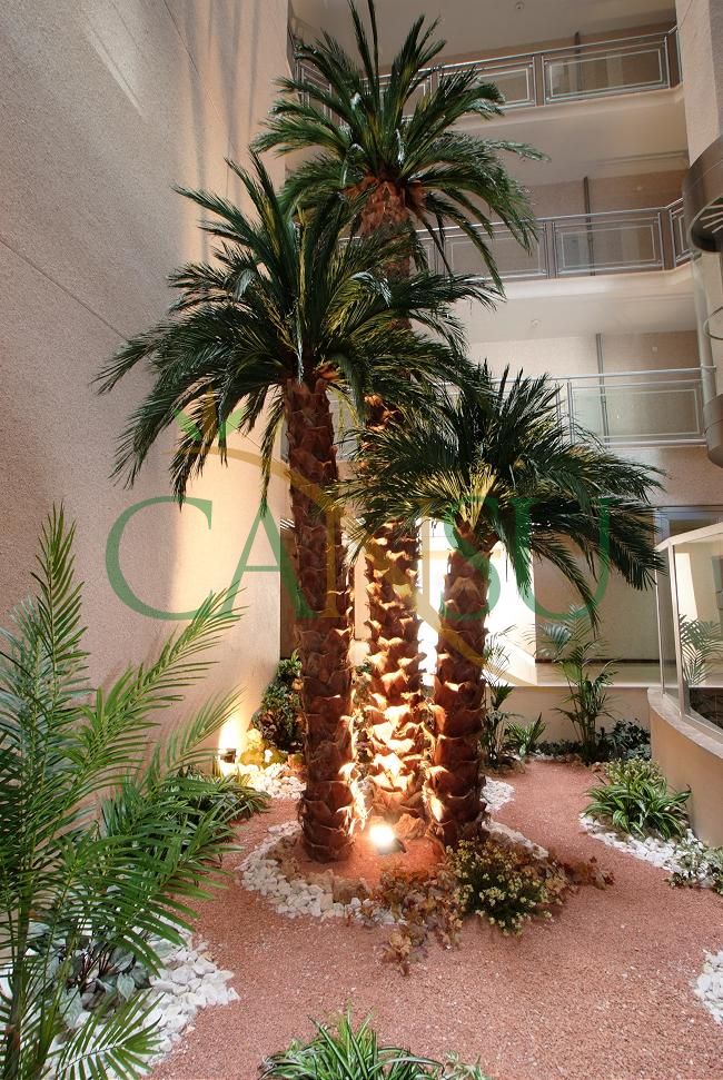Interior palm tree applications, Ic_Mekan_Palmiye_024