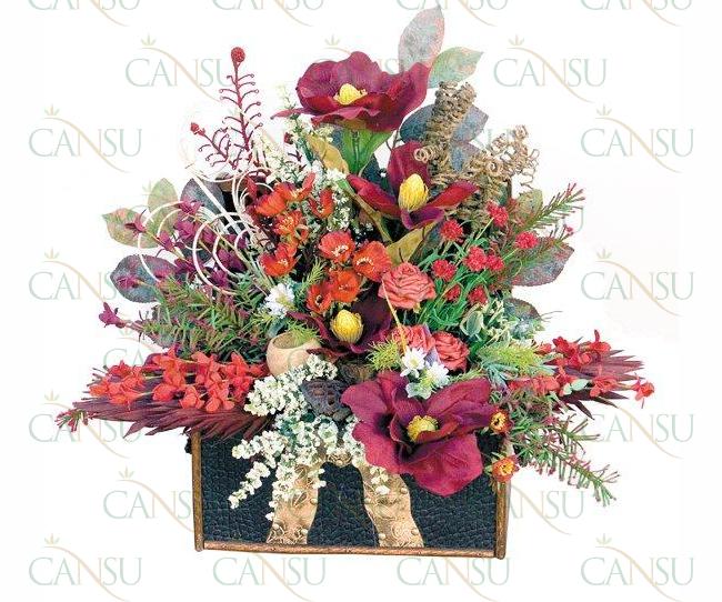 Artificial flower arrangements Model #: CT-03-8006