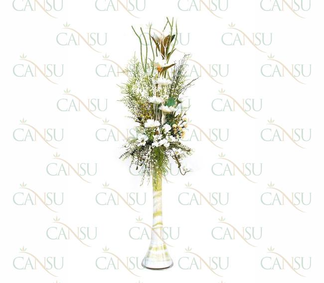 Tall glass arrangements, Model #: CT-01-1018