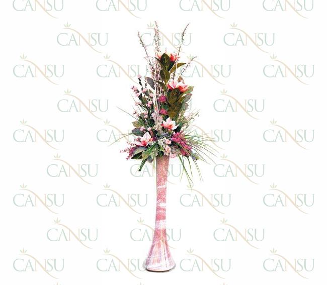Tall glass arrangements, Model #: CT-01-1024