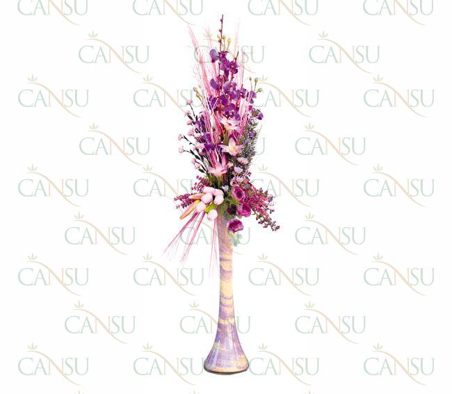 Tall glass arrangements, Model #: CT-01-1036