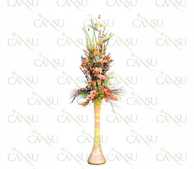 Tall glass arrangements, Model #: CT-01-1172